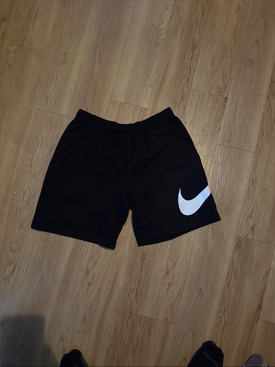 Nike Other - Nike Black Shorts with White Swoosh Accent
